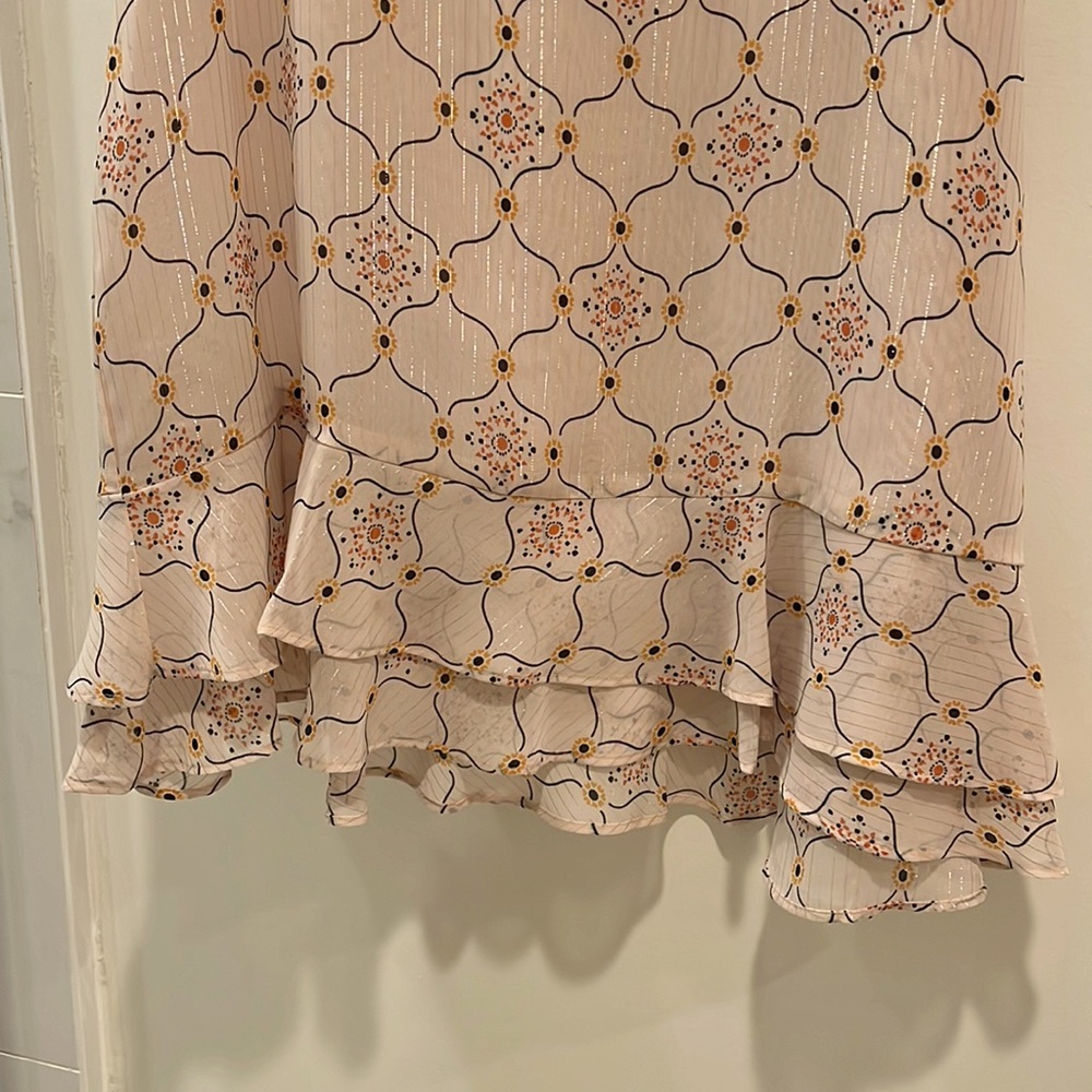 Loft Ruffled Peplum Top - Picture 3 of 5